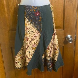 Vintage Handmade Sitara Skirt - M